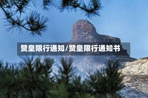 赞皇限行通知/赞皇限行通知书-第2张图片