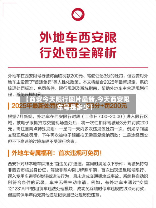 【西安今天限行图片最新,今天西安限车号是多少】-第2张图片