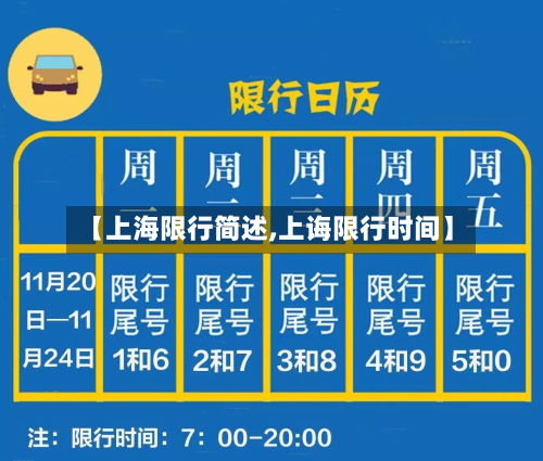 【上海限行简述,上诲限行时间】
