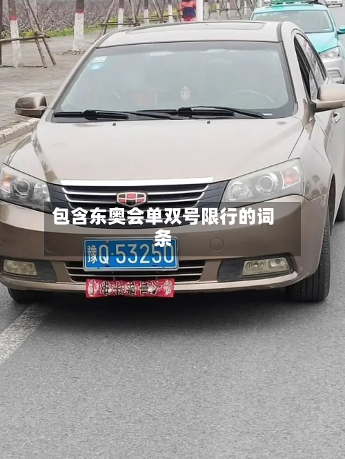 包含东奥会单双号限行的词条