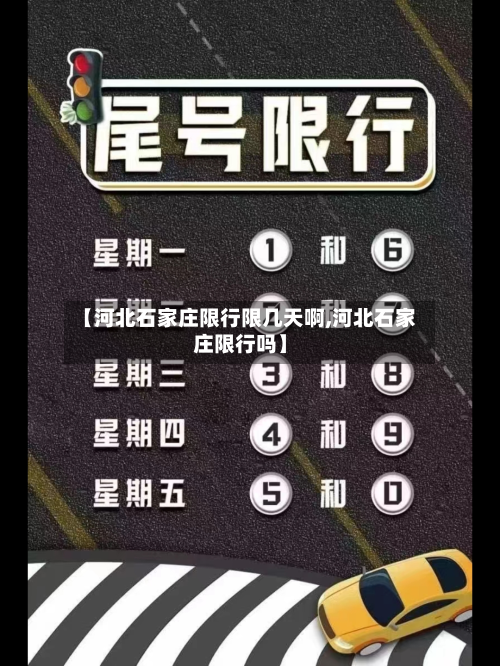 【河北石家庄限行限几天啊,河北石家庄限行吗】