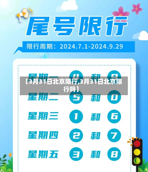 【3月31日北京限行,3月31日北京限行吗】-第2张图片