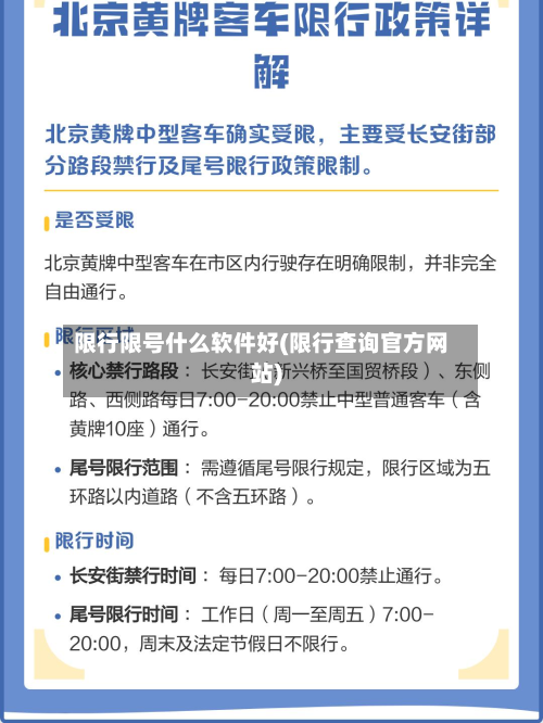 限行限号什么软件好(限行查询官方网站)