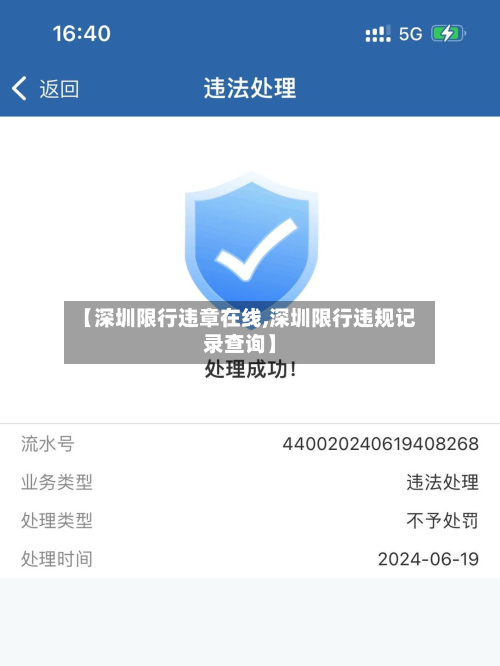 【深圳限行违章在线,深圳限行违规记录查询】