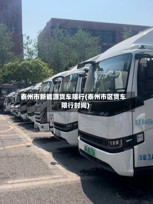 泰州市新能源货车限行(泰州市区货车限行时间)-第3张图片