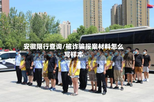 安徽限行查询/被诈骗报案材料怎么写样本
