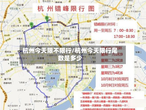 杭州今天限不限行/杭州今天限行尾数是多少